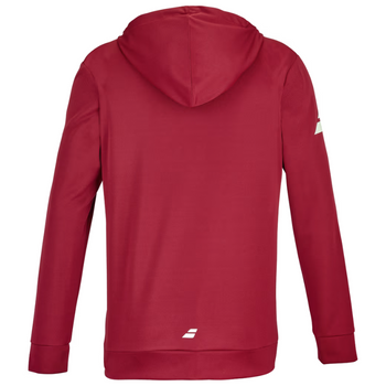 Sweat Babolat Lebron Hood Rouge dos - Esprit Padel Shop