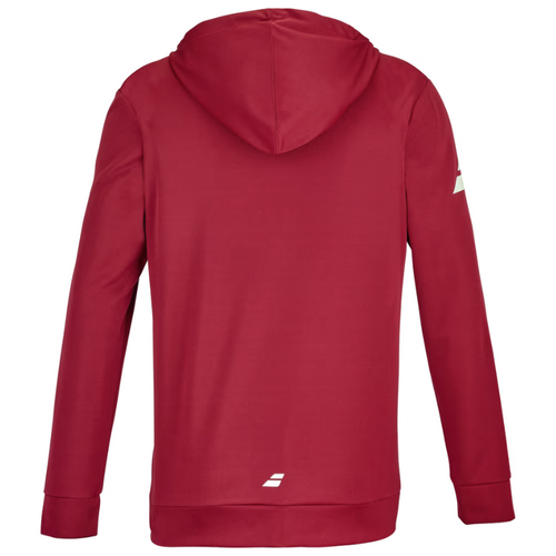 Sweat Babolat Lebron Hood Rouge dos - Esprit Padel Shop