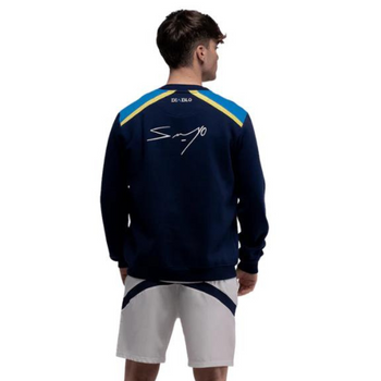 Sweat Siux Diablo Sanyo Bleu dos - Esprit Padel Shop