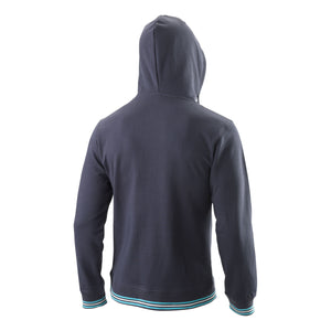 Sweat Wilson Script Hood bleu dos - Esprit Padel Shop