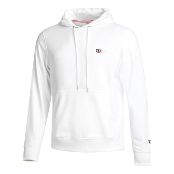 Sweat Wilson Triblend Hoodie Blanc Bela Face - Esprit Padel Shop