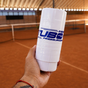 Sistema de presurización de pelotas TuboPlus x3 blanco - Esprit Padel Shop