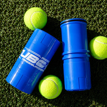 Drukverhogingssysteem voor ballen TuboPlus x3 blauw - Esprit Padel Shop