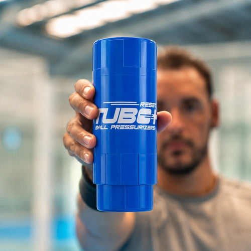 Drukverhogingssysteem voor ballen TuboPlus x3 blauw - Esprit Padel Shop