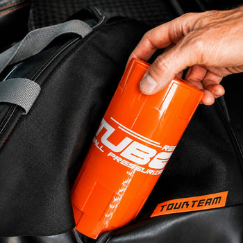 Sistema de pressurização de bolas TuboPlus x3 laranja - Esprit Padel Shop