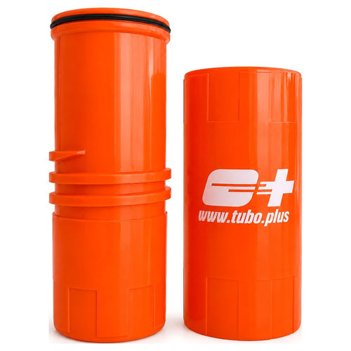 Sistema de pressurização de bolas TuboPlus x3 laranja - Esprit Padel Shop