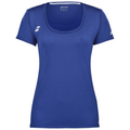 T-shirt Babolat Play Sleeve Top Junior Girl Bleu