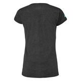 T-shirt Babolat Exercise Flag Woman Noir Dos - Esprit Padel Shop