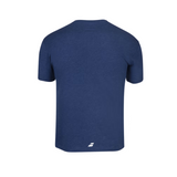 T-shirt Babolat Exercise Tee Men Bleu Dos -Esprit Padel Shop