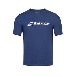T-shirt Babolat Exercise Tee Men Bleu Face -Esprit Padel Shop