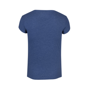 T-shirt Babolat Exercise Tee Bleu Woman Dos - Esprit Padel Shop