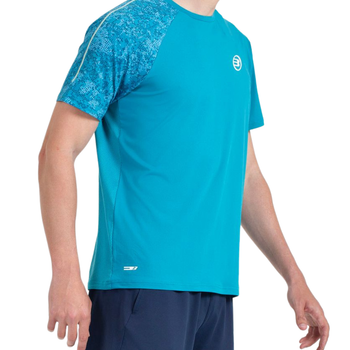 T-Shirt Bullpadel Mazaron Bleu - Esprit Padel Shop