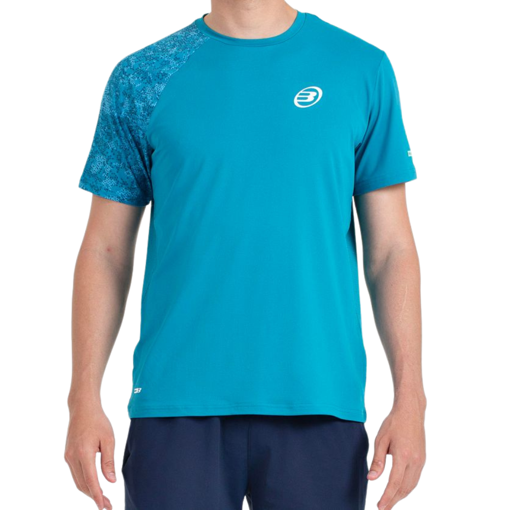 Bullpadel Mazaron Blue T-Shirt - Esprit Padel Shop