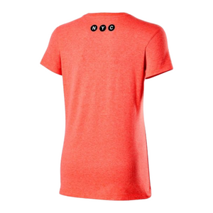 T-shirt Wilson Aerial Orange Femme Arrière - Esprit Padel Shop