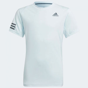 T-shirt Adidas 3 Strips Club Blanc Junior Face - Esprit Padel Shop