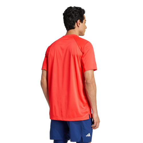 T-shirt Adidas Club Tee Rouge - Esprit Padel Shop