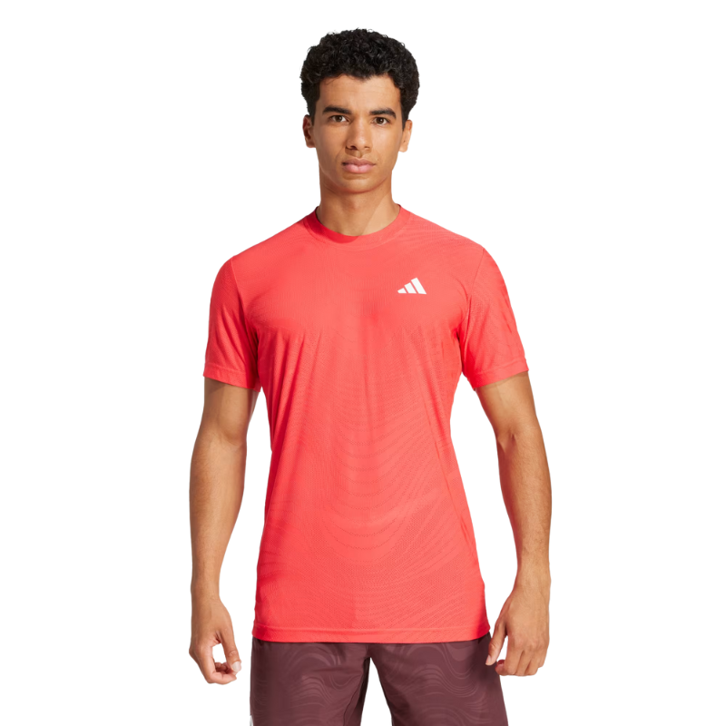 T-shirt Adidas Freelift Pro Rouge - Esprit Padel Shop
