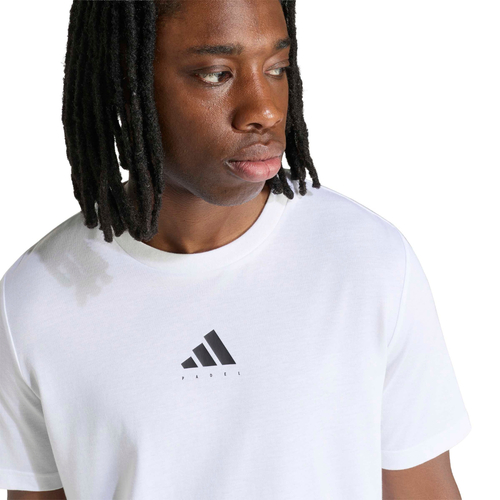 T-shirt Adidas Padel Cat Blanc - Esprit Padel Shop