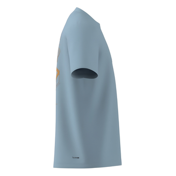 T-shirt Adidas Padel Cat Bleu/Orange - Esprit Padel Shop