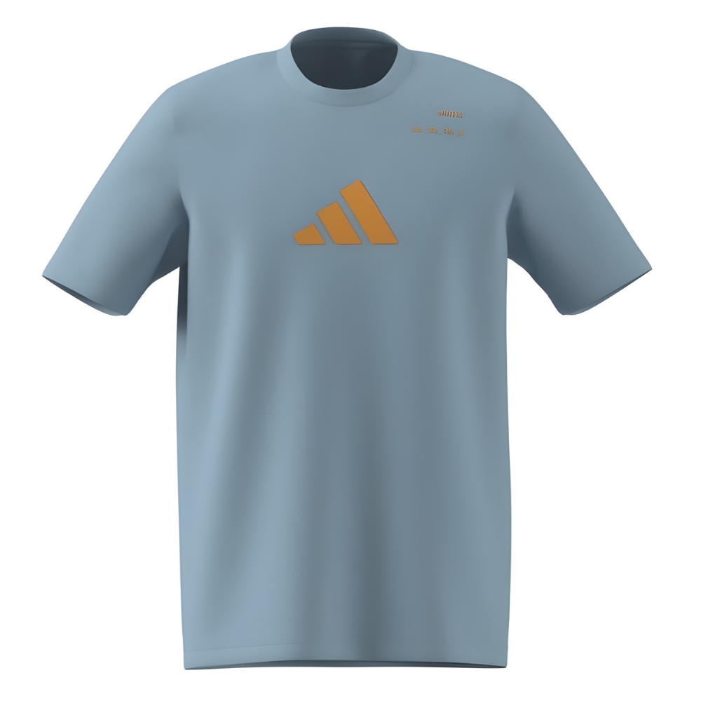 T-shirt Adidas Padel Cat Azul/Laranja - Esprit Padel Shop