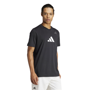 T-shirt Adidas Padel Cat Noir - Esprit Padel Shop