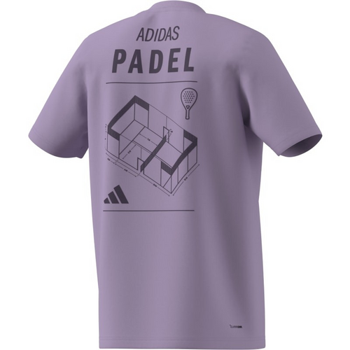 T-shirt Adidas Padel Cat Violet - Esprit Padel Shop