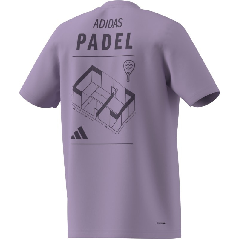 T-shirt Adidas Padel Cat Violet - Esprit Padel Shop