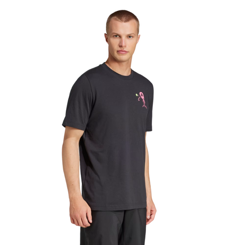 T-shirt Adidas Padel Zone Graphic Noir - Esprit Padel Shop