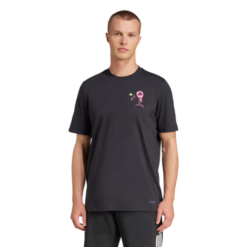 T-shirt Adidas Padel Zone Graphic Noir - Esprit Padel Shop