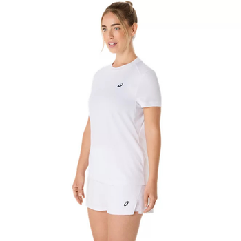 T-shirt Asics Court Blanc Femme - Esprit Padel Shop