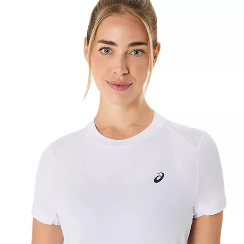 T-shirt Asics Court Blanc Femme - Esprit Padel Shop
