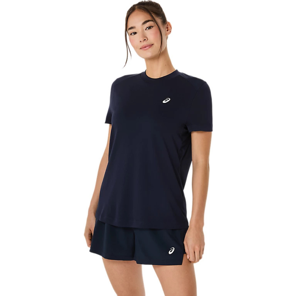 T-shirt Asics Court Azul-Marinho Mulher - Esprit Padel Shop