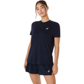 T-shirt Asics Court Bleu Marine Femme