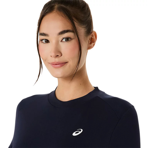 T-shirt da donna Asics Court blu navy - Esprit Padel Negozio