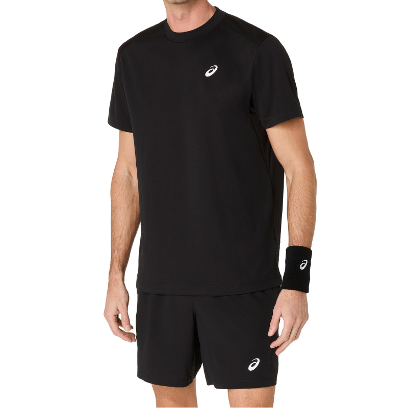 T-shirt Asics Court  Noir - Esprit Padel Shop