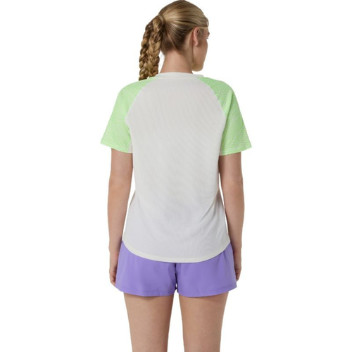 T-shirt Asics Padel Court All Over Print Vert Femme - Esprit Padel Shop