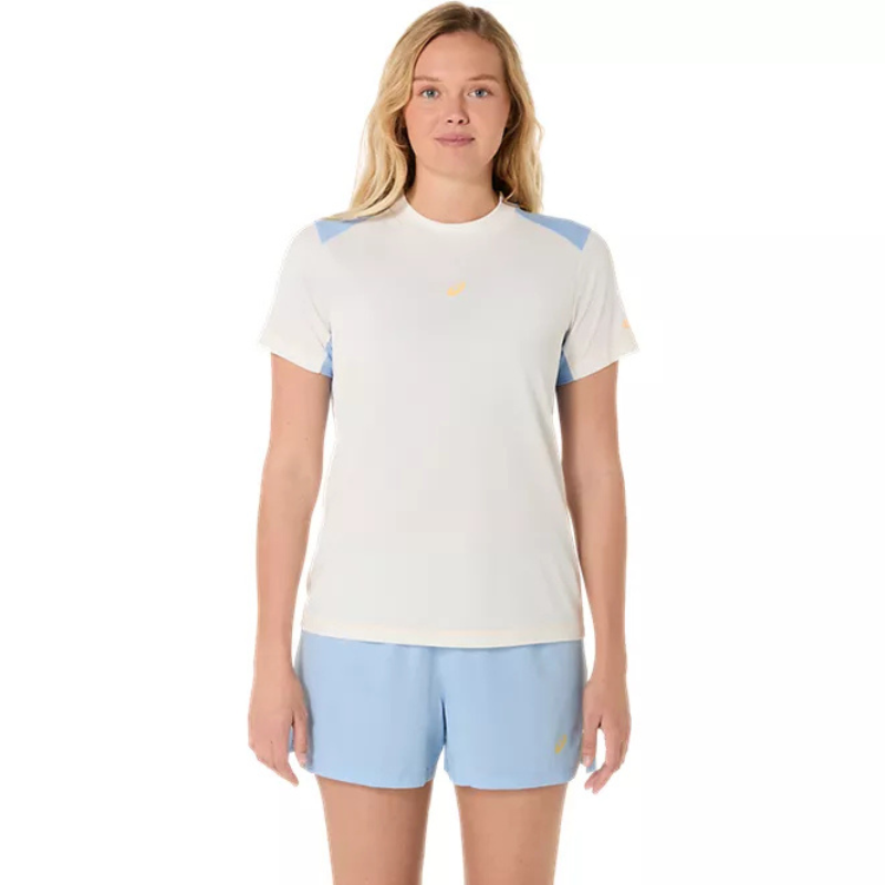 T-shirt Asics Padel Court SS Beige Femme - Esprit Padel Shop
