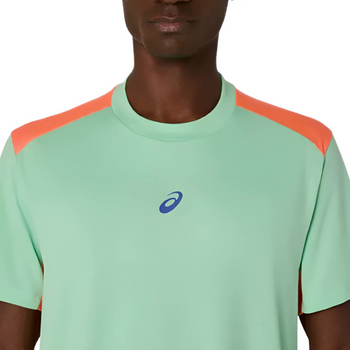 T-shirt Asics Padel Court Vert - Esprit Padel Shop