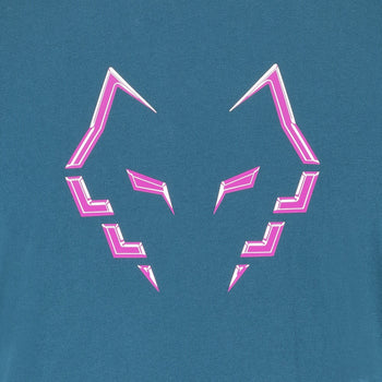 T-shirt Babolat Cotton Tee Lebron Bleu/Rose - Esprit Padel Shop