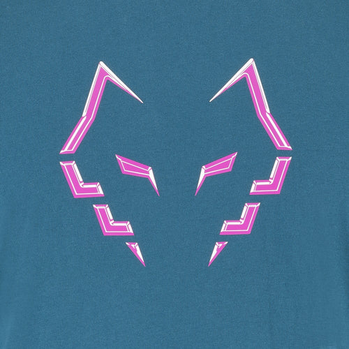 T-shirt Babolat Cotton Tee Lebron Bleu/Rose - Esprit Padel Shop