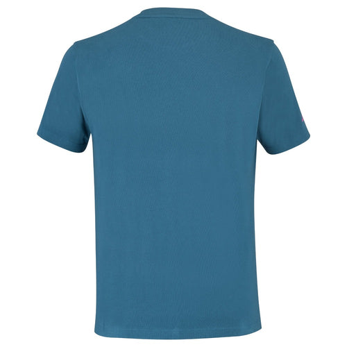 T-shirt Babolat Cotton Tee Lebron Bleu/Rose - Esprit Padel Shop