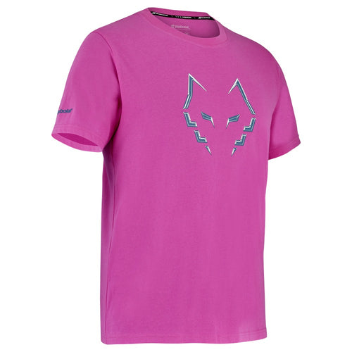 T-shirt Babolat Cotton Tee Lebron Rose - Esprit Padel Shop
