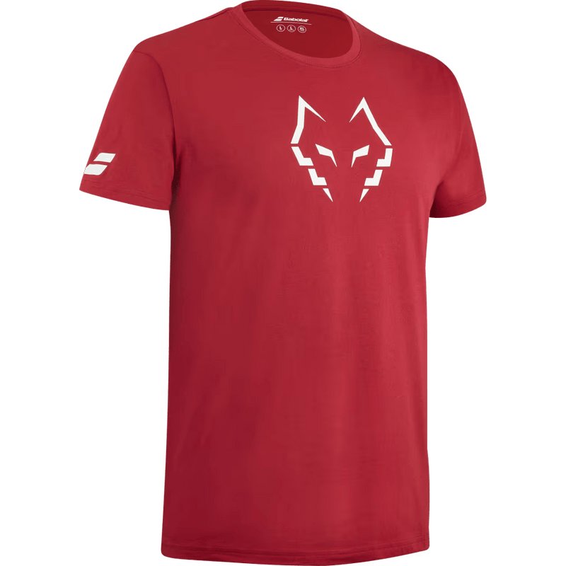T-shirt Babolat Cotton Tee Lebron Rouge 2024 3q - Esprit Padel Shop