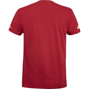 T-shirt Babolat Cotton Tee Lebron Rouge 2024 Dos - Esprit Padel Shop