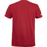 T-shirt Babolat Cotton Tee Lebron Rouge 2024 Dos - Esprit Padel Shop