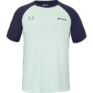 T-shirt Babolat Crew Neck Tee Juan Lebron Vert - Esprit Padel Shop