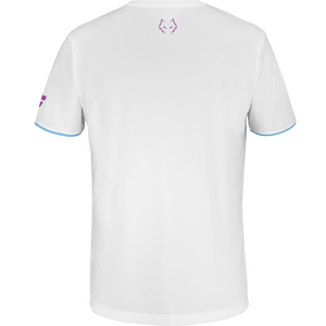 T-shirt Babolat Crew Neck Tee Lebron Blanc 2025 - Esprit Padel Shop