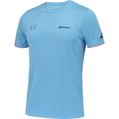 T-shirt Babolat Crew Neck Tee Lebron Bleu 2025 - Esprit Padel Shop