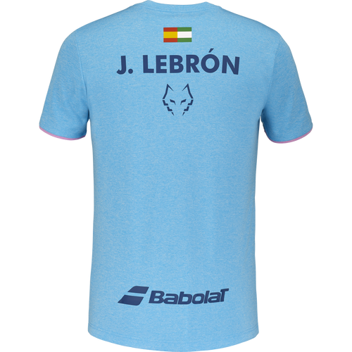 T-shirt Babolat Crew Neck Tee Lebron Bleu 2025 - Esprit Padel Shop
