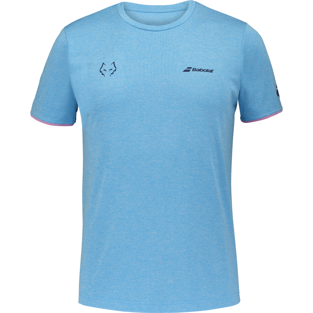 T-shirt Babolat Crew Neck Tee Lebron Bleu 2025 - Esprit Padel Shop